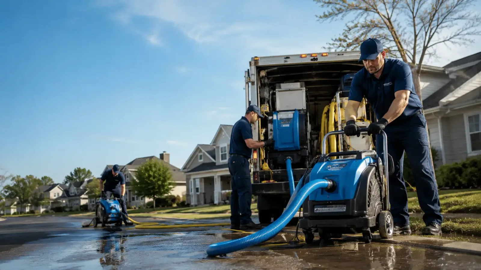 Flood Damage Cleanup in Mountain Top, PA